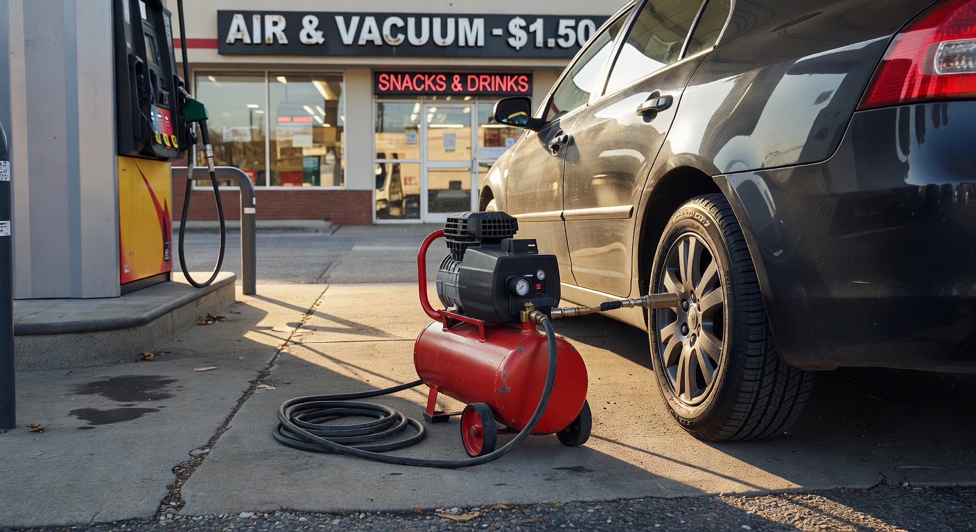 ポータブルコンプレッサー